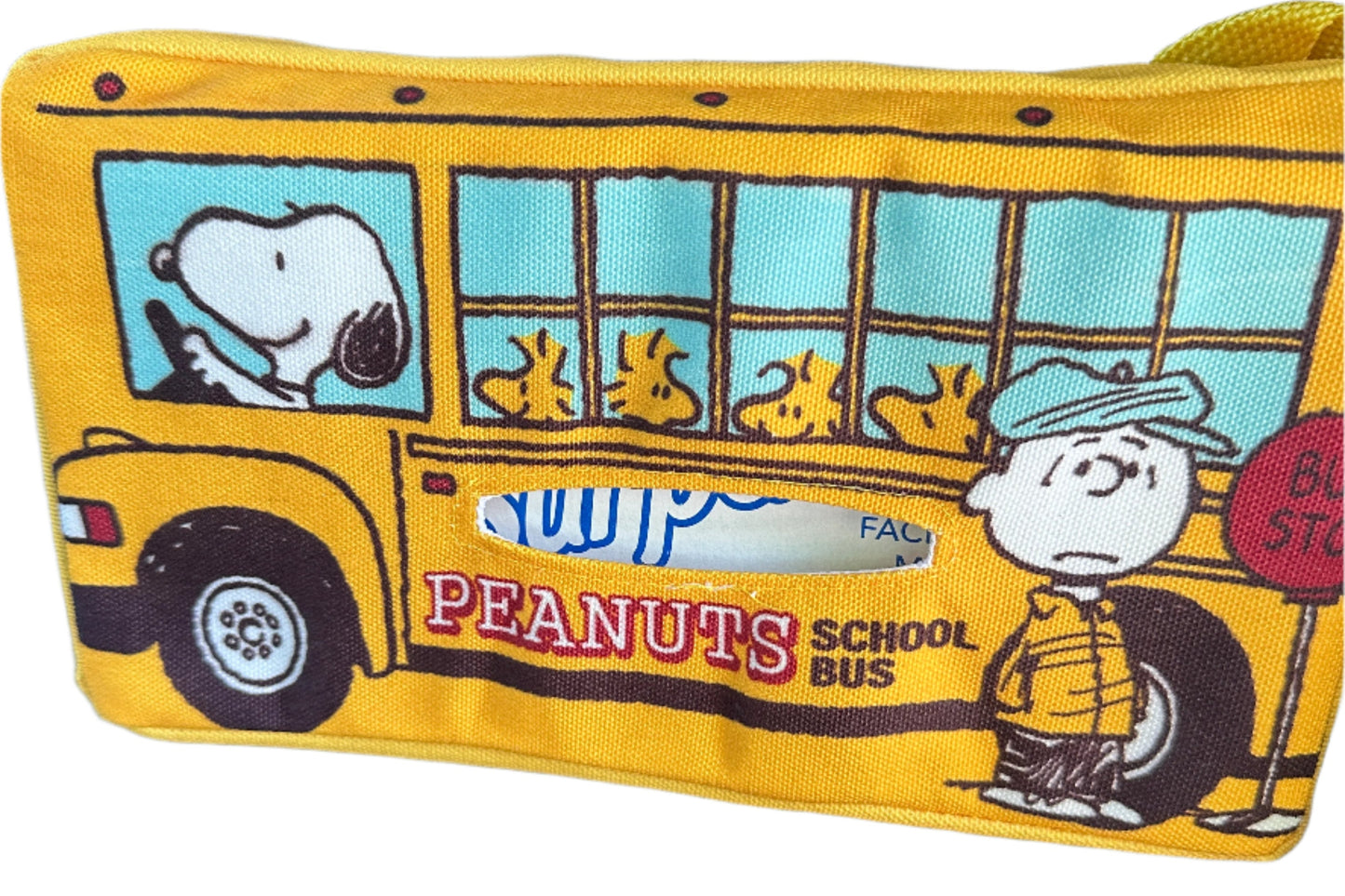 Snoopy Fabric Tissue box Cover with Handle