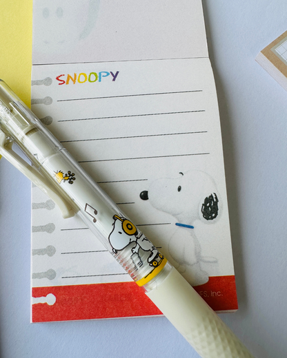 Snoopy Trio Pen Set - Sports design - 0.5mm black retractable pens