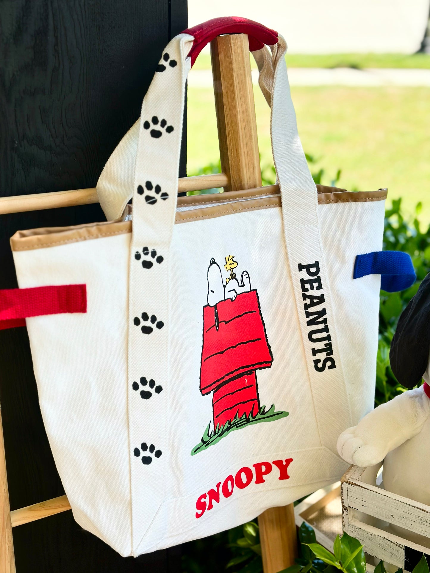 Snoopy Premium Canvas Tote bag - Dog House