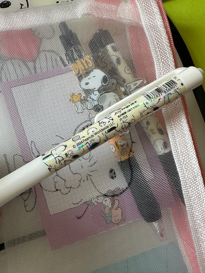 Snoopy Peanuts Gel writing pens set of 3
