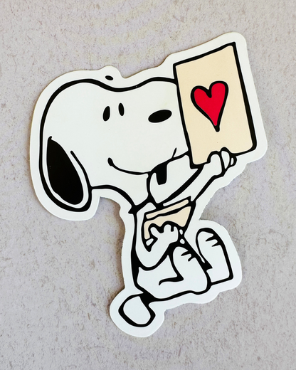 Snoopy Cartoon Decal Sticker - for Laptop, Water bottle, Planner, Accessories