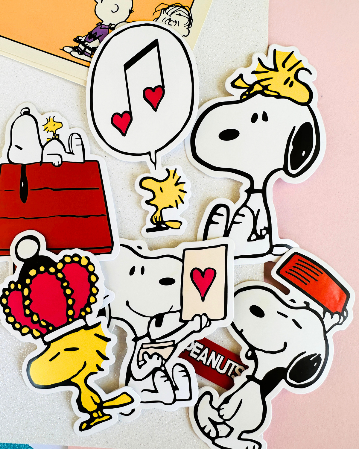 Snoopy Cartoon Decal Sticker - for Laptop, Water bottle, Planner, Accessories