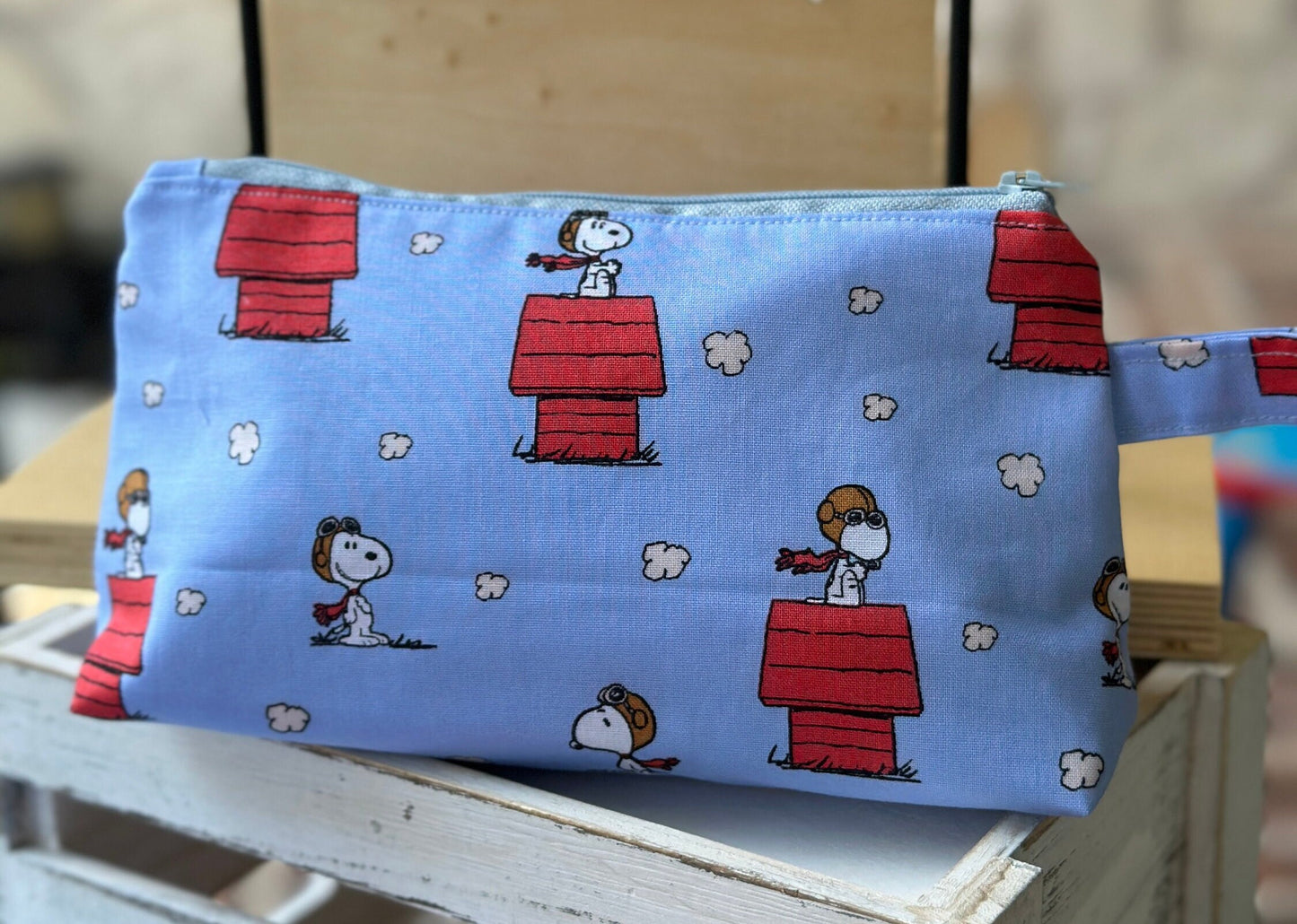 Snoopy Dog house Zipper Pouch