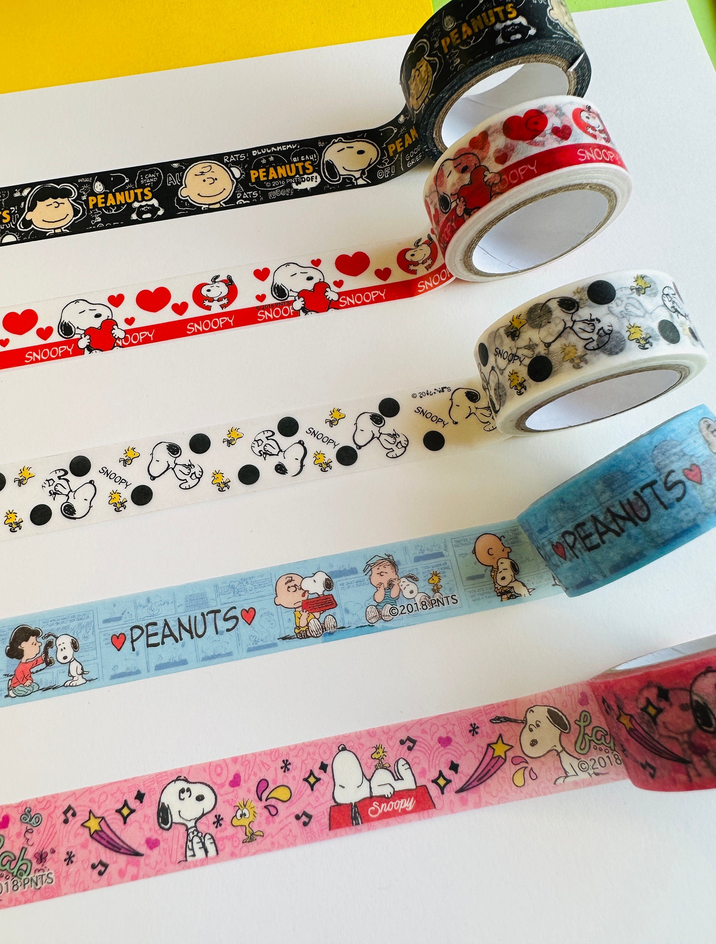 Snoopy and Friends Washi Tape Sticker Gift