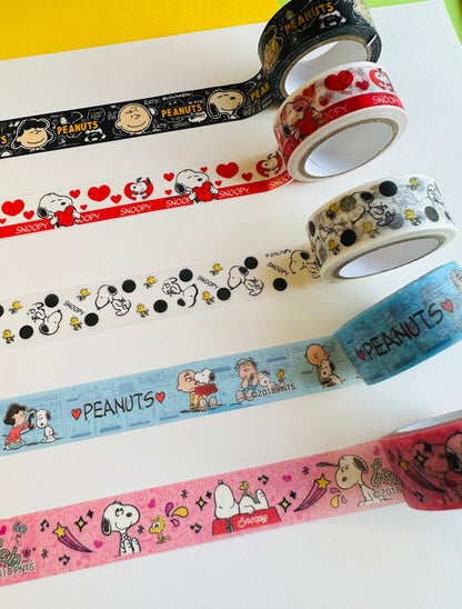 Snoopy and Friends Washi Tape Sticker Gift