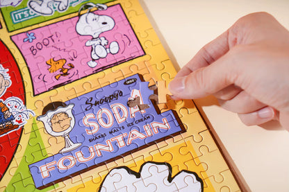 Snoopy Adventure Acrylic Shaker Puzzle 1000 Pc – Eco-Friendly Kids Toy Gift