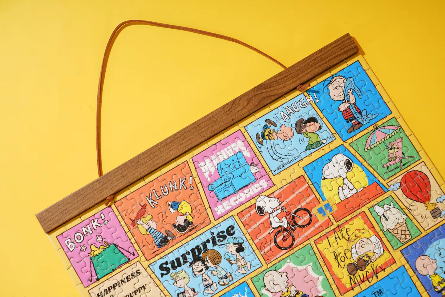 Snoopy Adventure Jigsaw Puzzle 500 Pieces - Hanging Painting Style Decorative Puzzle