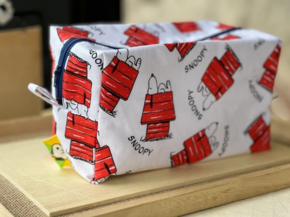 Snoopy Dog House Foldable Cotton Travel Pouch